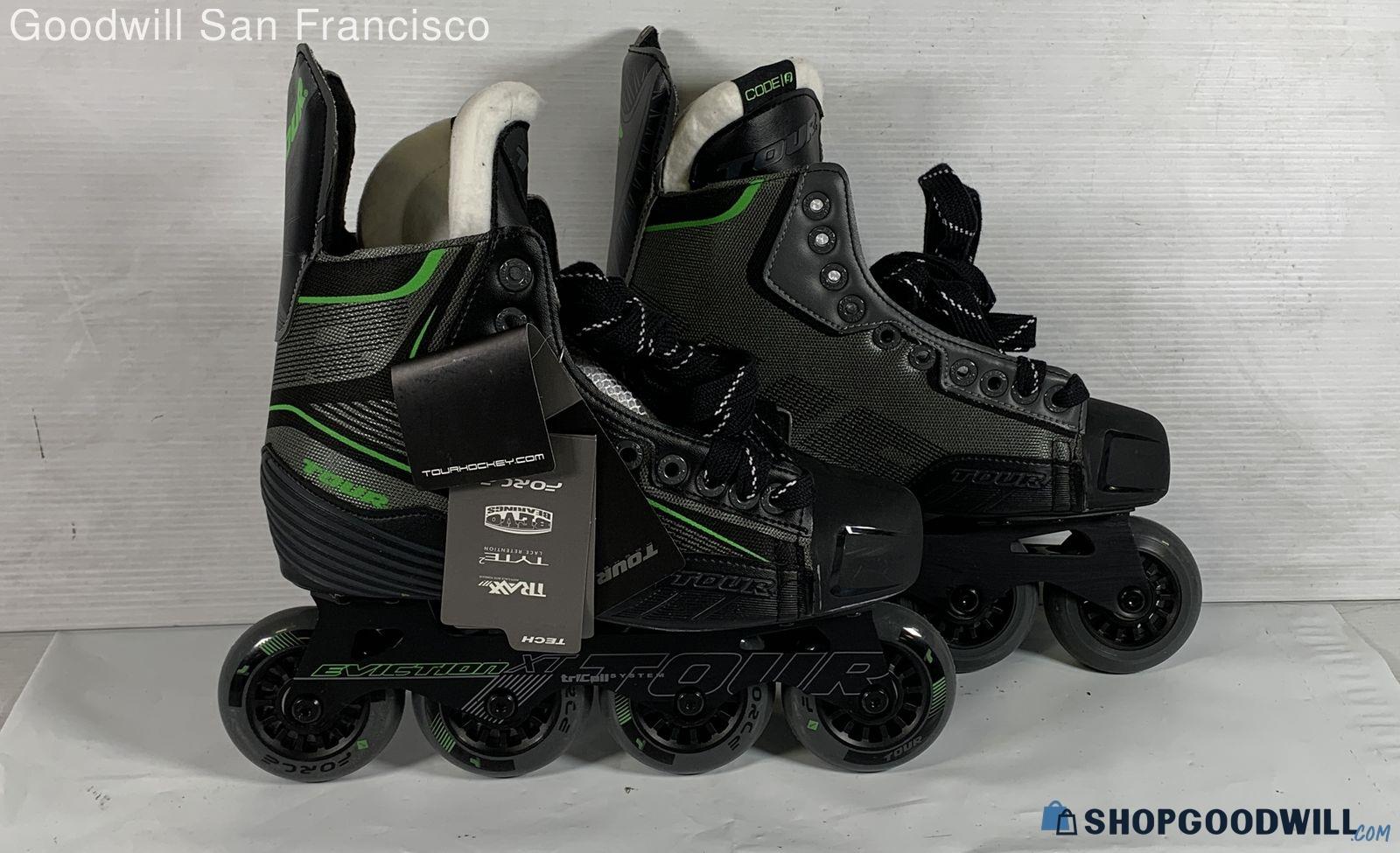 Tour Hockey Code 9 SR inline skates, adult size 8